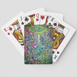 Gustav Klimt Italienska Garden Casinokort