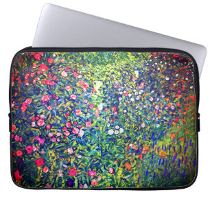 Gustav Klimt Italienska Garden Laptop Fodral