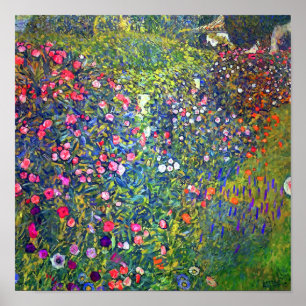 Gustav Klimt Italienska Garden Ligcape Poster