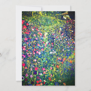 Gustav Klimt Italienska Garden Meddelande