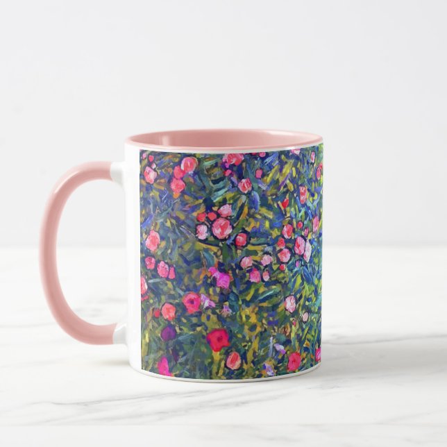 Gustav Klimt Italienska Garden Mugg (Vänster)