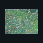 Gustav Klimt - Italienskt trädgårdslandskap Fleecefilt<br><div class="desc">Italienska trädgårdslandskapet/det italienska trädgårdslandskapet - Gustav Klimt,  Oil on Canvas,  1913</div>
