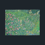 Gustav Klimt - Italienskt trädgårdslandskap Fleecefilt<br><div class="desc">Italienska trädgårdslandskapet/det italienska trädgårdslandskapet - Gustav Klimt,  Oil on Canvas,  1913</div>