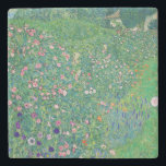 Gustav Klimt - Italienskt trädgårdslandskap Stenunderlägg<br><div class="desc">Italienska trädgårdslandskapet/det italienska trädgårdslandskapet - Gustav Klimt,  Oil on Canvas,  1913</div>