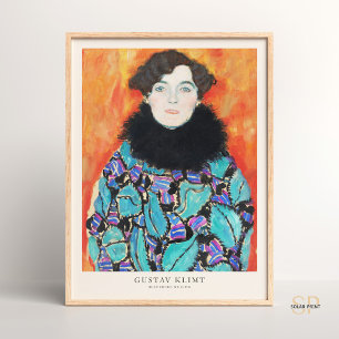 Gustav Klimt Johanna Staude Painting Art Skriv ut Poster