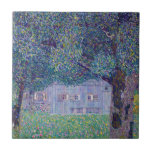 Gustav Klimt - Jordbrukshus i Oberösterreich Kakelplatta<br><div class="desc">Farmhouse in Upper Austria - Gustav Klimt,  Oil on Canvas,  1911</div>