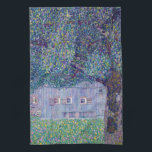 Gustav Klimt - Jordbrukshus i Oberösterreich Kökshandduk<br><div class="desc">Farmhouse in Upper Austria - Gustav Klimt,  Oil on Canvas,  1911</div>