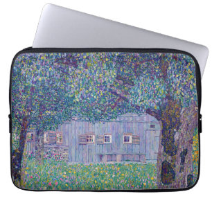 Gustav Klimt - Jordbrukshus i Oberösterreich Laptop Fodral