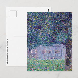 Gustav Klimt - Jordbrukshus i Oberösterreich Vykort