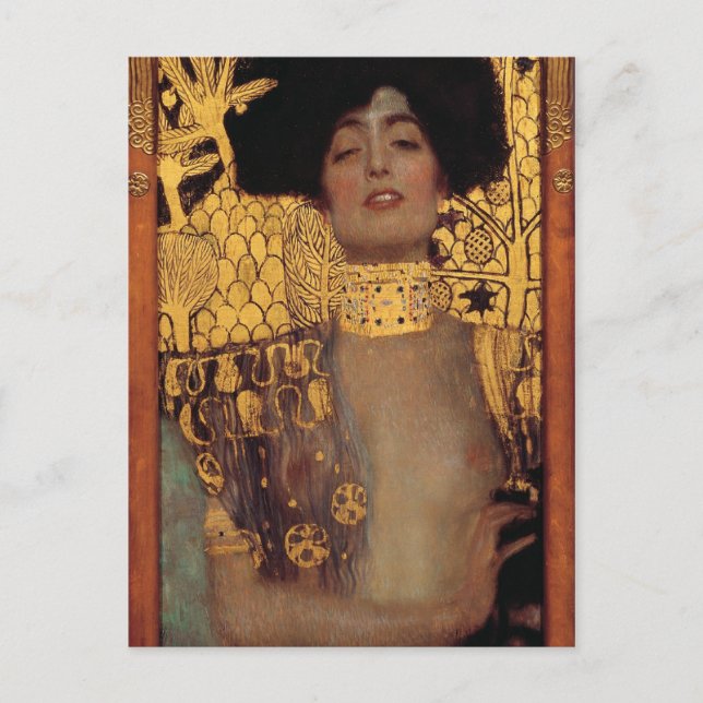Gustav Klimt Judith Postcard Vykort (Framsida)