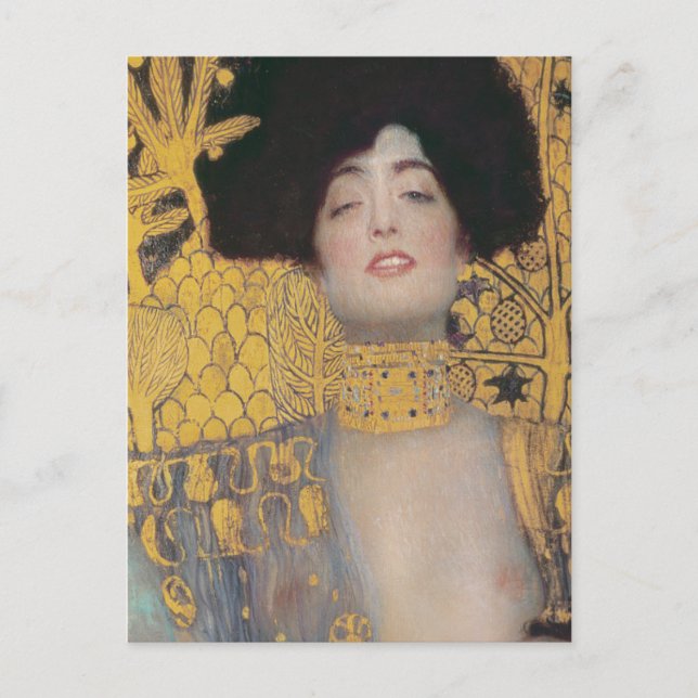 Gustav Klimt | Judith Vykort (Framsida)