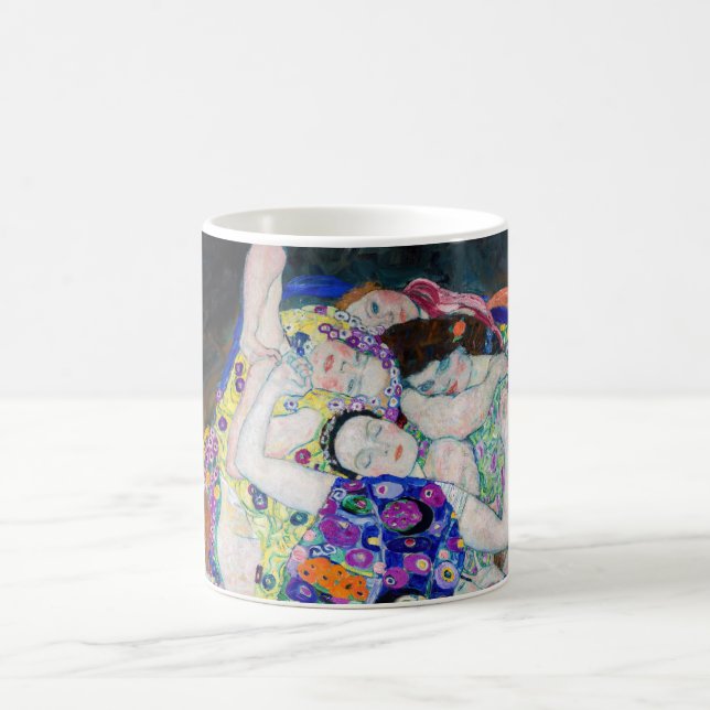 Gustav Klimt - Jungfrun Kaffemugg (Center)
