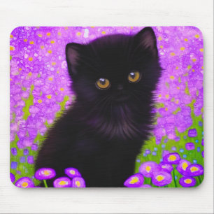 Gustav Klimt Katt Musmatta