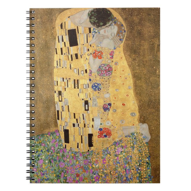Gustav Klimt | Kiss, 1907-2008 Anteckningsbok (Framsidan)