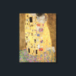 Gustav Klimt | Kiss, 1907-2008 Canvastryck<br><div class="desc">The Kiss,  1907-08 | Gustav Klimt | Art Plats: Osterreichische Galerie Belvedere,  Wien,  Österrike | Österrikiska konstnärer | Bilduppsamlingsnummer: XAM601</div>
