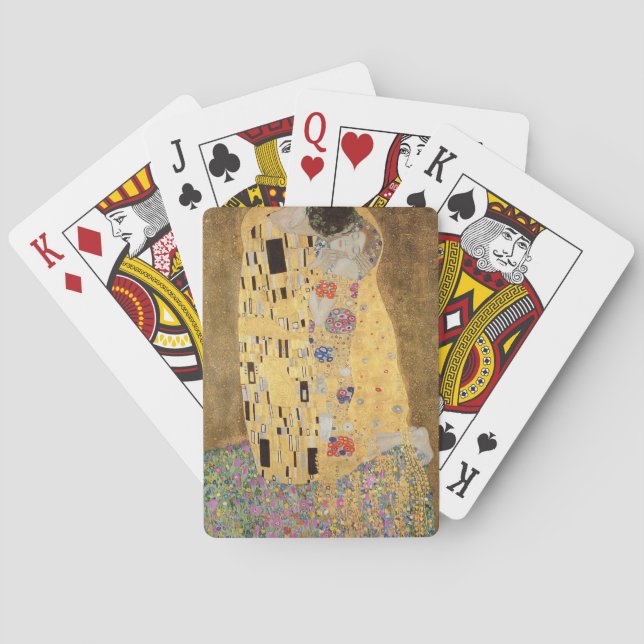 Gustav Klimt | Kiss, 1907-2008 Casinokort (Baksidan)