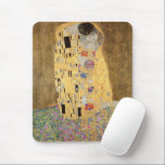 Gustav Klimt | Kiss, 1907-2008 Musmatta<br><div class="desc">The Kiss,  1907-08 | Gustav Klimt | Art Plats: Osterreichische Galerie Belvedere,  Wien,  Österrike | Österrikiska konstnärer | Bilduppsamlingsnummer: XAM601</div>