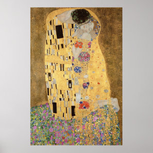 Gustav Klimt   Kiss, 1907-2008 Poster