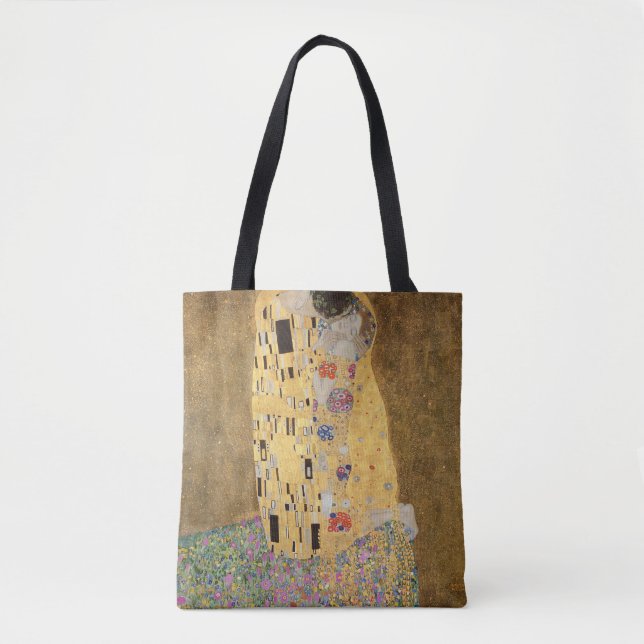 Gustav Klimt | Kiss, 1907-2008 Tygkasse (Framsida)