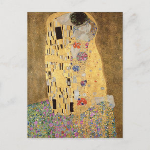 Gustav Klimt   Kiss, 1907-2008 Vykort