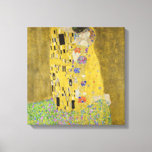 Gustav Klimt - Kiss Canvastryck