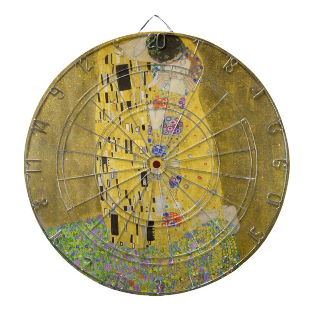 Gustav Klimt - Kiss Darttavla (Framsidan)