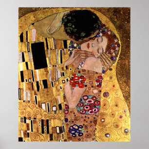 Gustav Klimt: Kiss (detaljer) Poster
