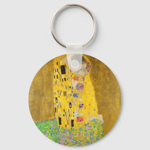 Gustav Klimt, Kiss Fine Art Nyckelring