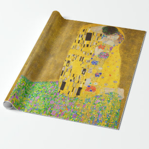 Gustav Klimt, Kiss Fine Art Presentpapper