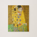 Gustav Klimt, Kiss Fine Art Pussel<br><div class="desc">Gustav Klimt the Kiss Fine Art Jigszle Puzzle.</div>