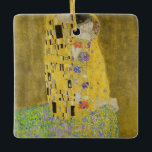 Gustav Klimt - Kiss Julgransprydnad Keramik<br><div class="desc">The Kiss/Der Kuss - Gustav Klimt 1907-1908</div>