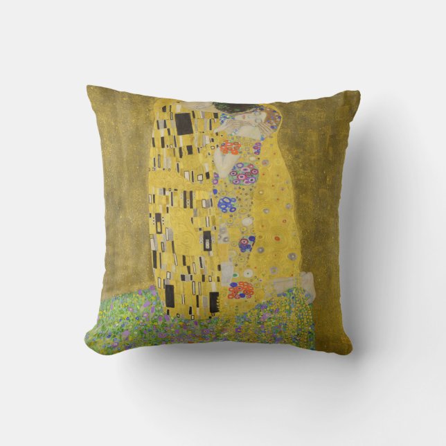 Gustav Klimt - Kiss Kudde (Framsida)