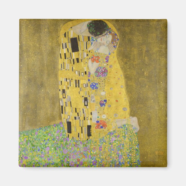 Gustav Klimt - Kiss Magnet (Framsidan)