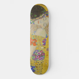 Gustav Klimt - Kiss Mini Skateboard Bräda 18,5 Cm