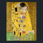 Gustav Klimt - Kiss Poster<br><div class="desc">Gustav Klimt - The Kiss 1908</div>