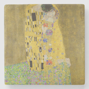 Gustav Klimt - Kiss Stenunderlägg