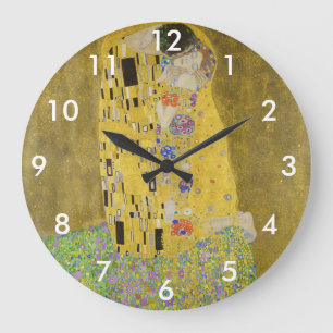 Gustav Klimt - Kiss Stor Klocka