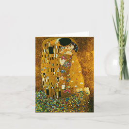 Gustav Klimt - Kiss Tack Kort