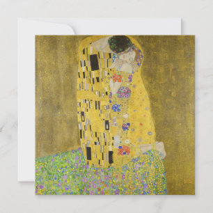 Gustav Klimt - Kiss Tack Kort