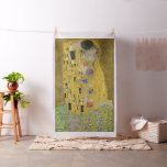 Gustav Klimt - Kiss Tyg<br><div class="desc">The Kiss/Der Kuss - Gustav Klimt 1907-1908</div>