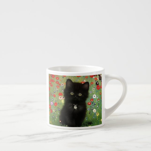 Gustav Klimt Kitten Espressomugg (Höger)
