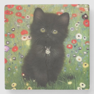 Gustav Klimt Kitten Stenunderlägg