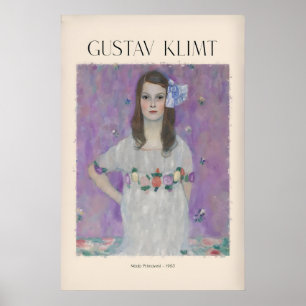 Gustav Klimt konsttryck - Porträtt av Mäda Primave Poster