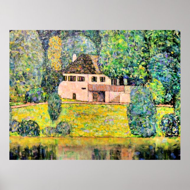 Gustav Klimt-konstverk - Litzlbergkeller Poster (Framsidan)