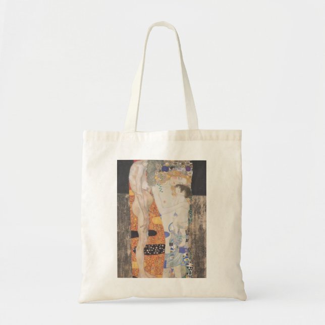 Gustav Klimt, kvinnans tre år Tygkasse (Framsidan)