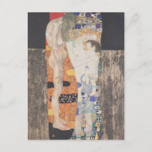 Gustav Klimt- Kvinnans tre år Vykort