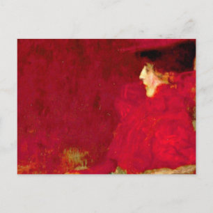 Gustav Klimt - Kvinnor i en armstol Vykort