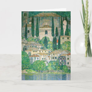 Gustav Klimt - Kyrka i Kassone Kort