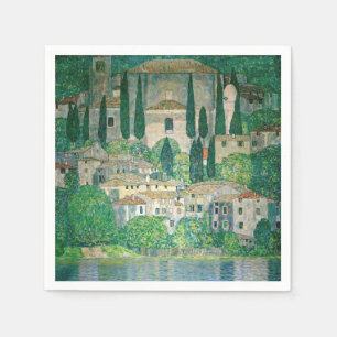 Gustav Klimt - Kyrka i Kassone Pappersservett