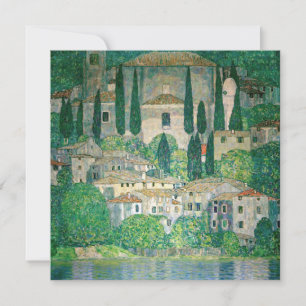 Gustav Klimt - Kyrka i Kassone Tack Kort